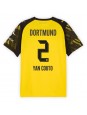Borussia Dortmund Yan Couto #2 Replika Hemmakläder 2025-26 Kortärmad
